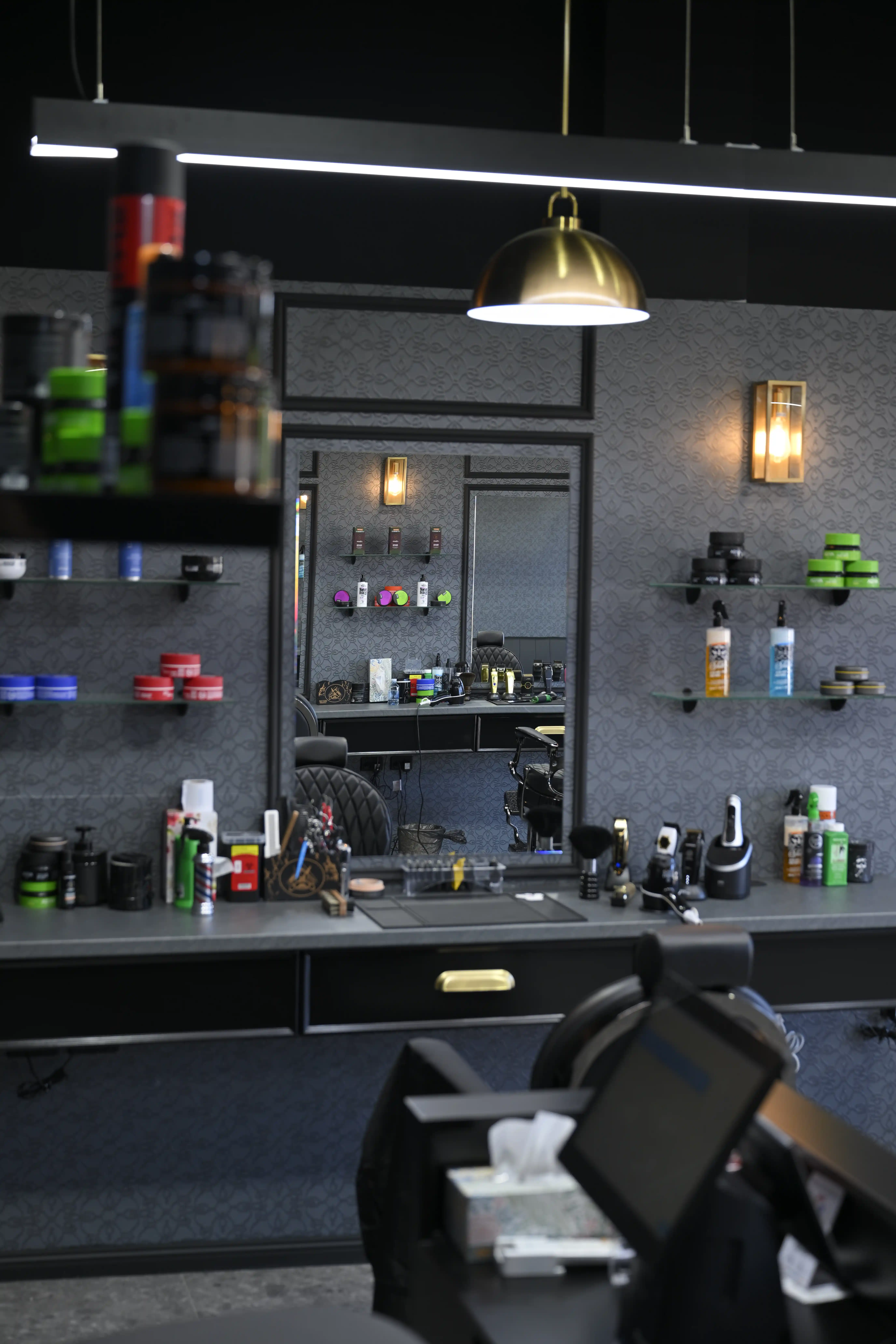 Barber Station Detail