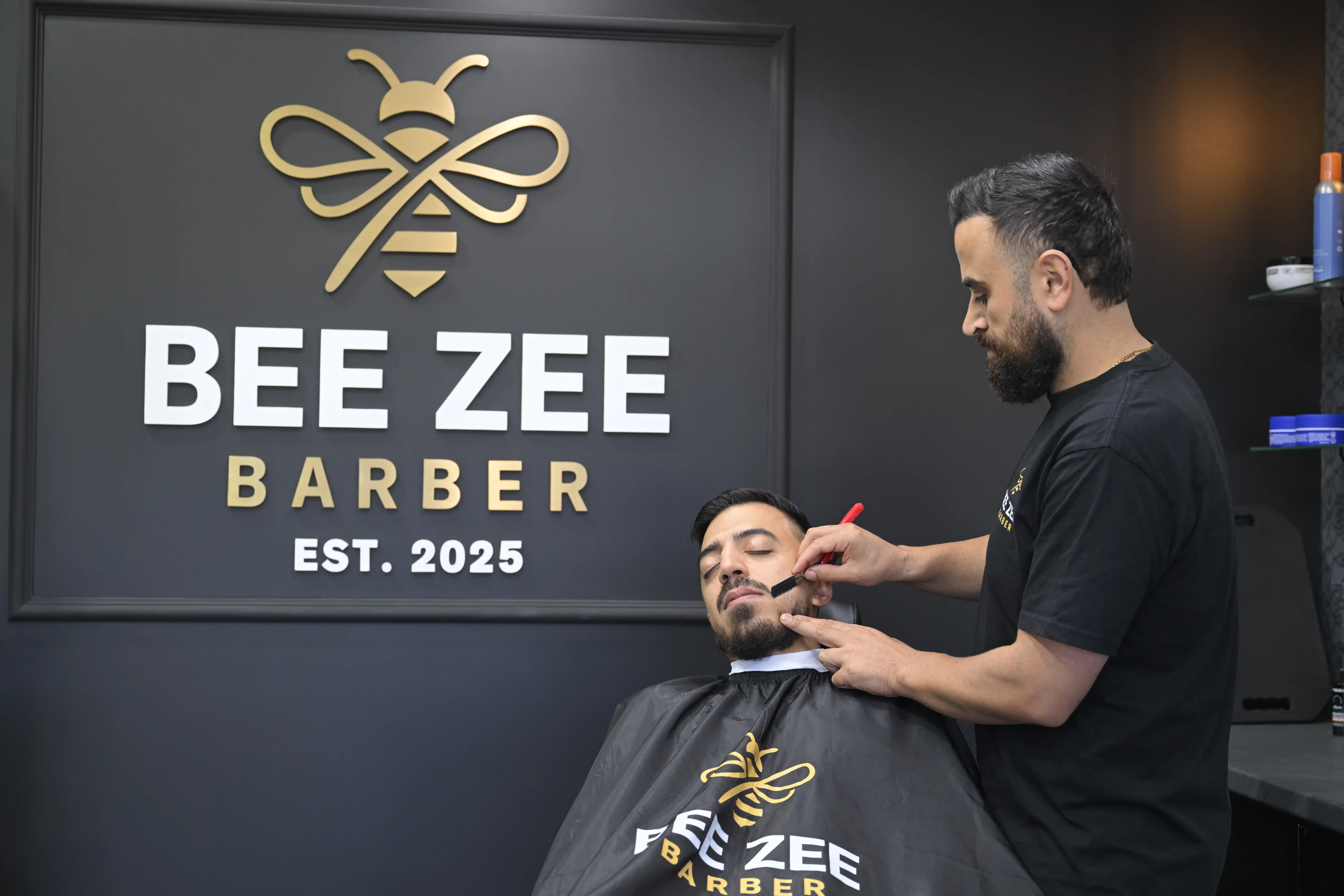 Barber at Work